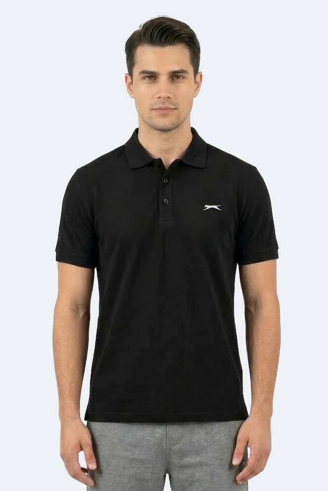 Slazenger KATINA Erkek Siyah Tişört