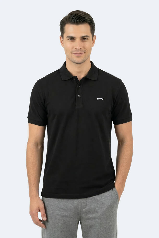 Slazenger KATINA Erkek Siyah Tişört