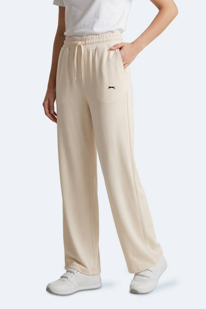 Slazenger KATKA Kadın Ekru Eşofman Altı