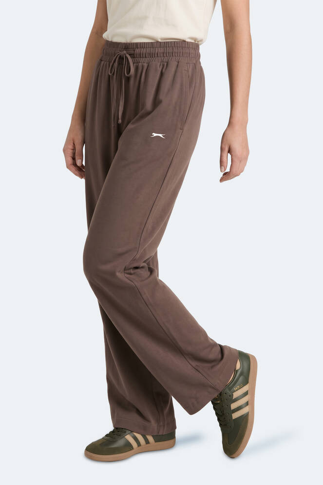 Slazenger KATKA Kadın Kahve Eşofman Altı