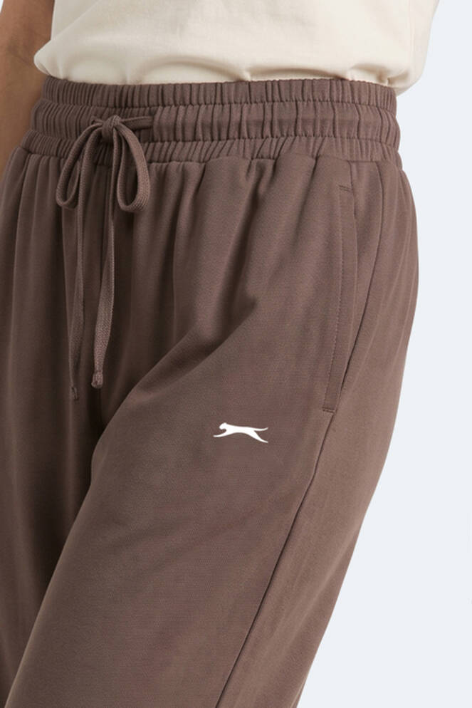 Slazenger KATKA Kadın Kahve Eşofman Altı