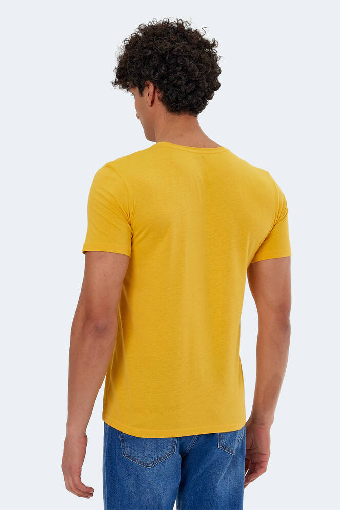 Slazenger KATONS Erkek Kısa Kollu T-Shirt Hardal