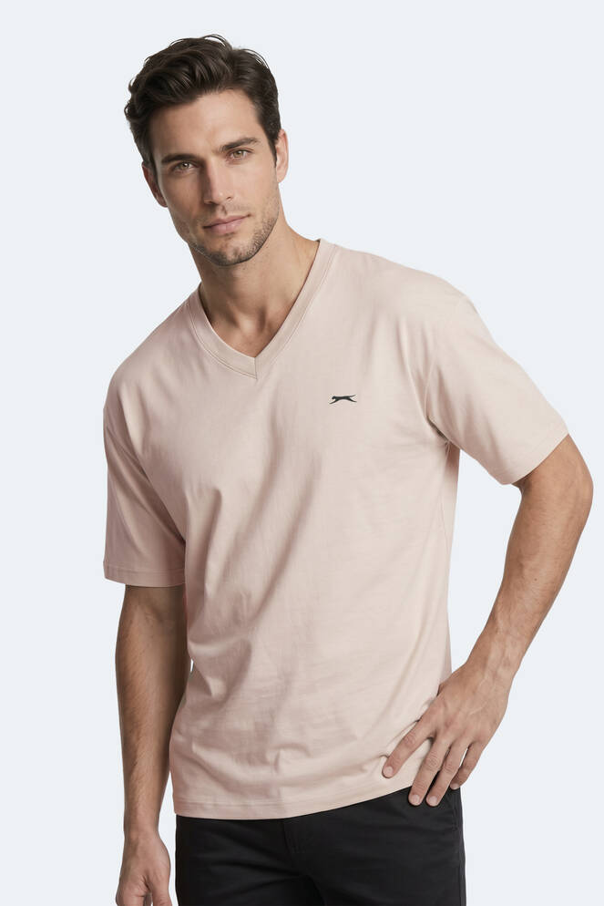 Slazenger KATRE Erkek Bej Tişört