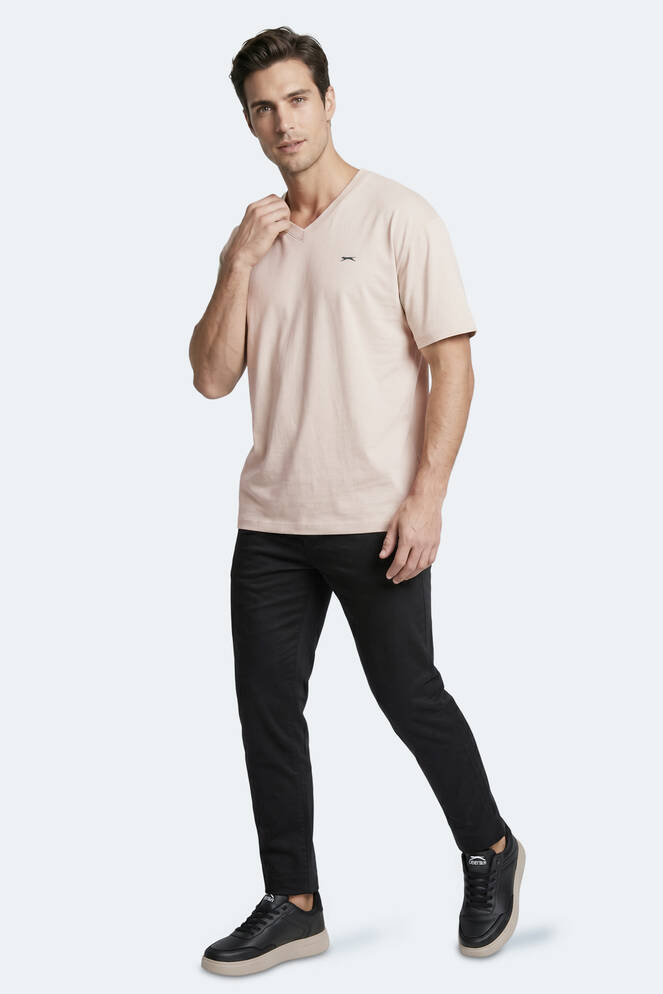 Slazenger KATRE Erkek Bej Tişört