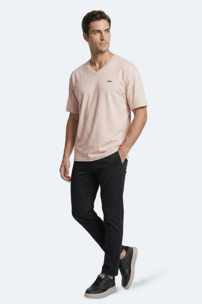 Slazenger KATRE Erkek Bej Tişört