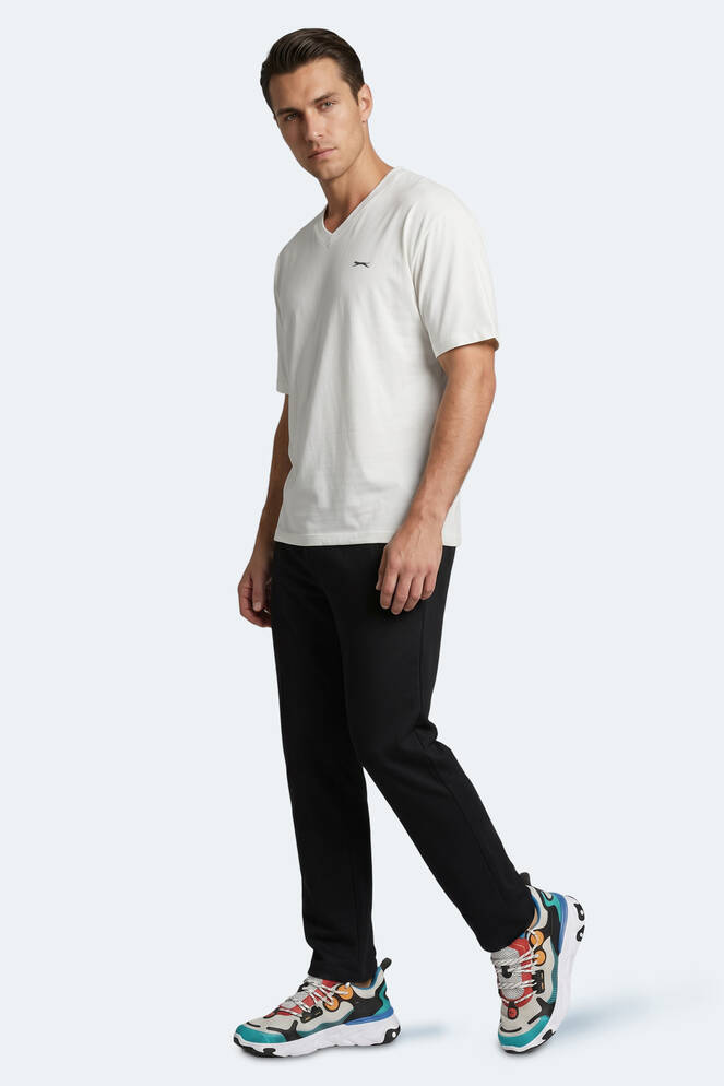 Slazenger KATRE Erkek Beyaz Tişört