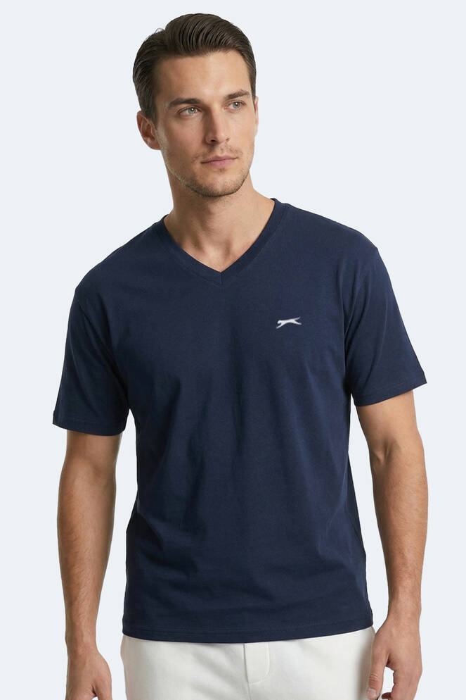 Slazenger KATRE Erkek Oversıze Lacivert Tişört