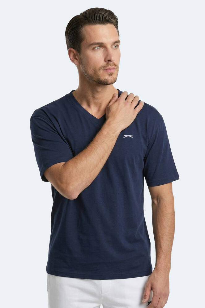Slazenger KATRE Erkek Oversıze Lacivert Tişört