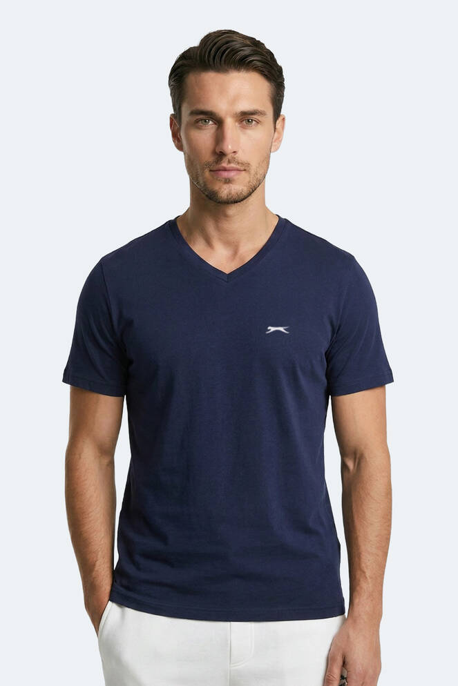 Slazenger KATRE Erkek Oversıze Lacivert Tişört