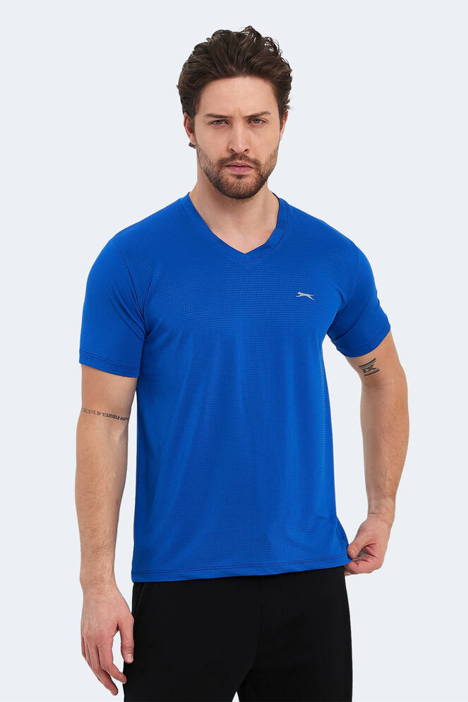 Slazenger KATRIINA Erkek Tişört Kobalt Mavi