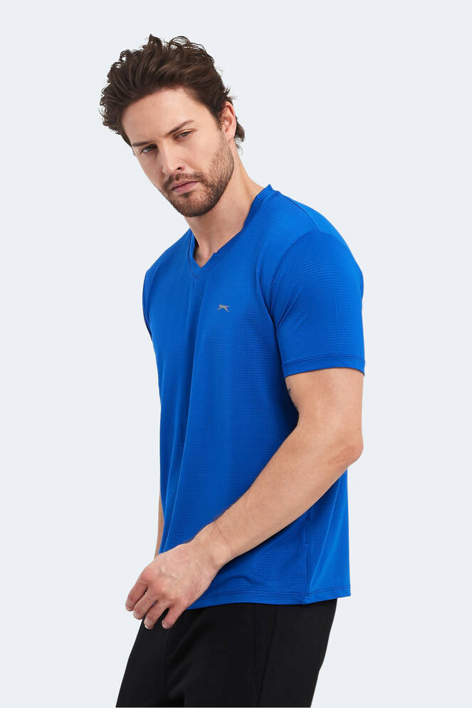 Slazenger KATRIINA Erkek Tişört Kobalt Mavi