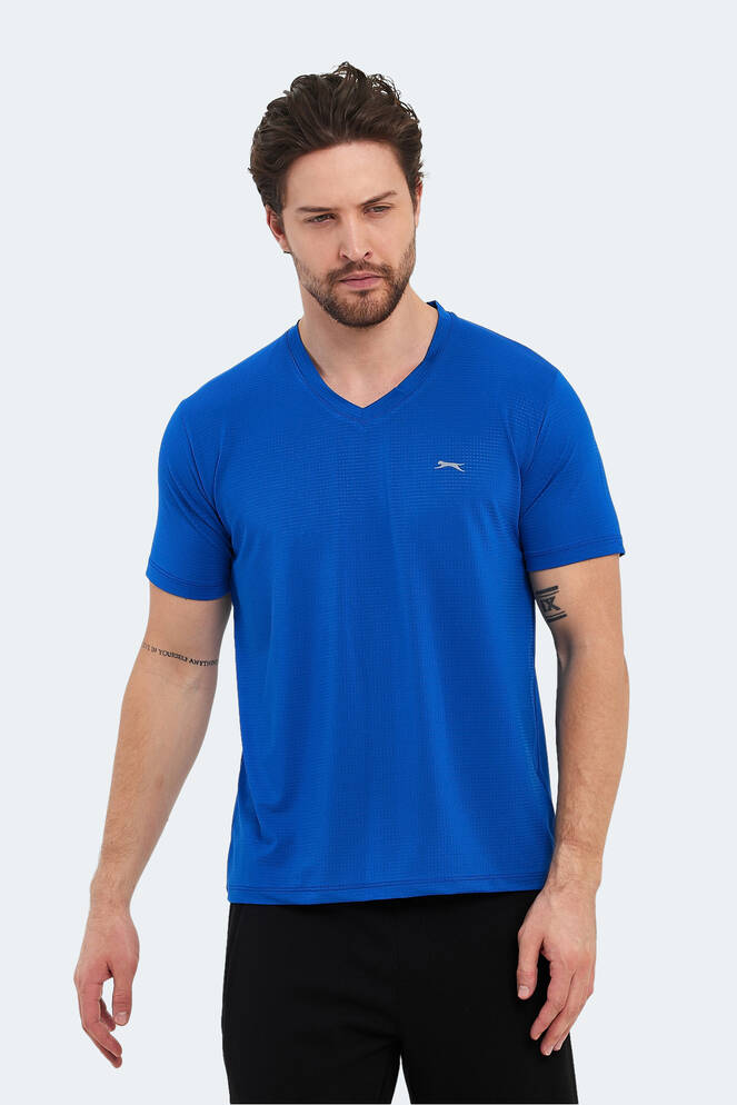 Slazenger KATRIINA Erkek Tişört Kobalt Mavi