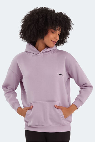 Slazenger KATSU Women's Sweatshirt Lilac - Thumbnail