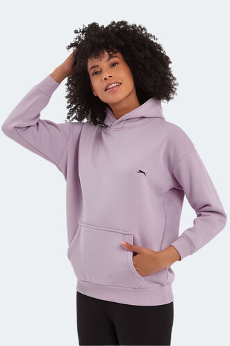 Slazenger KATSU Women's Sweatshirt Lilac - Thumbnail