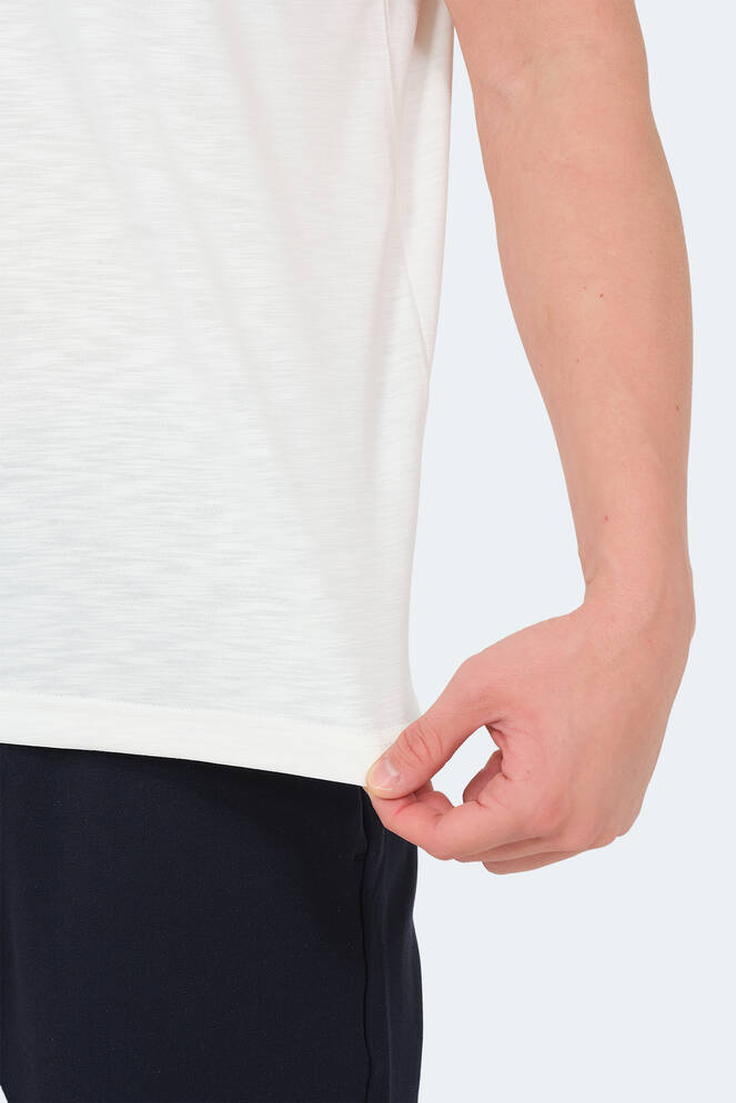 Slazenger KATSURO Erkek Tişört Ekru