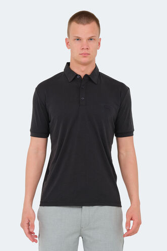 Slazenger KATSURO Erkek Tişört Siyah - Thumbnail