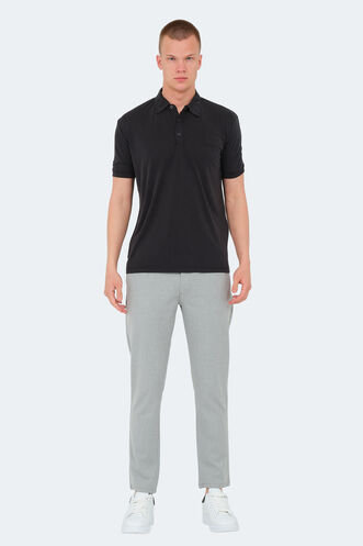 Slazenger KATSURO Men's T-Shirt Anthracite - Thumbnail