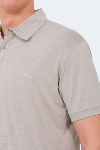 Slazenger KATSURO Men's T-Shirt Stone Gray - Thumbnail