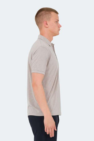 Slazenger KATSURO Men's T-Shirt Stone Gray - Thumbnail
