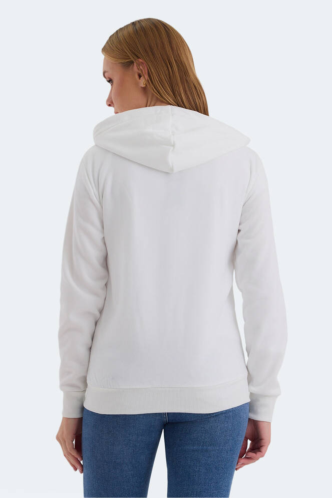 Slazenger KATYA Kadın Sweatshirt Beyaz