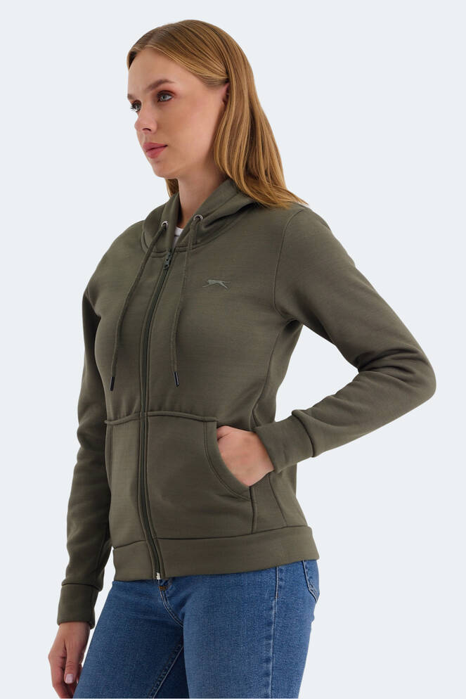 Slazenger KATYA Kadın Sweatshirt Haki