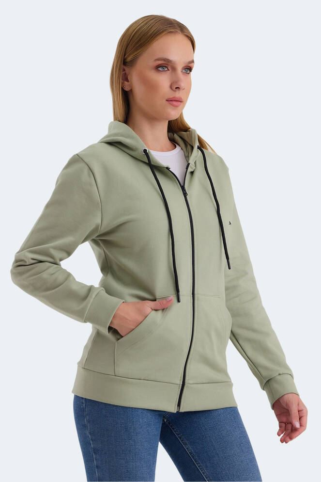 Slazenger KATYA Women's Sweatshirt Green