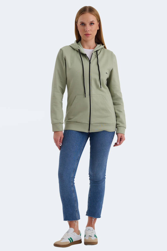 Slazenger KATYA Women's Sweatshirt Green