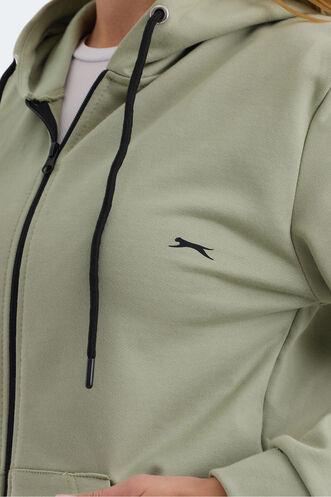 Slazenger KATYA Women's Sweatshirt Green - Thumbnail