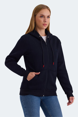Slazenger KATYA Women's Sweatshirt Navy - Thumbnail