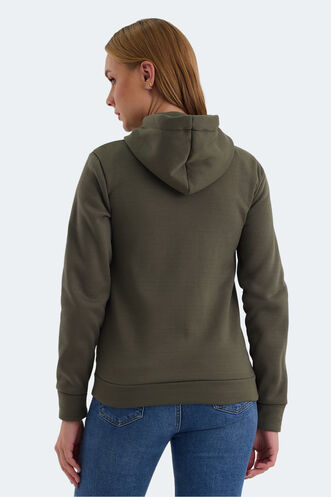 Slazenger KATYA Women's Sweatshirt Khaki - Thumbnail