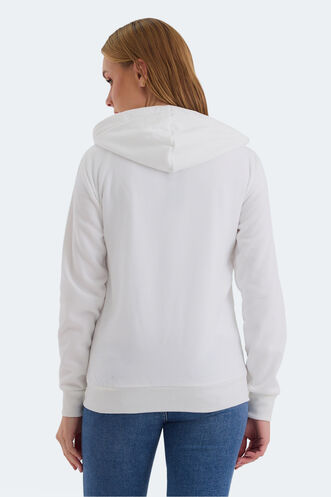 Slazenger KATYA Women's Sweatshirt White - Thumbnail