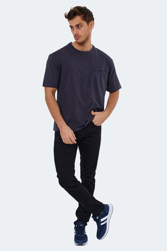 Slazenger KAURI IN Erkek Antrasit Tişört - Thumbnail