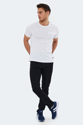 Slazenger KAURI IN Erkek Beyaz Tişört - Thumbnail