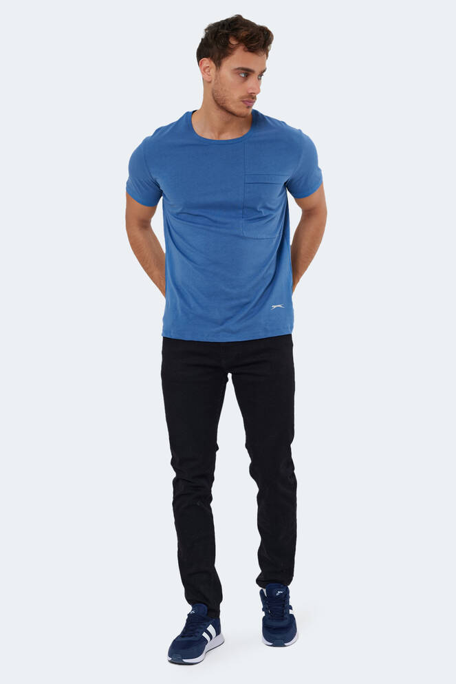 Slazenger KAURI IN Erkek Indigo Tişört