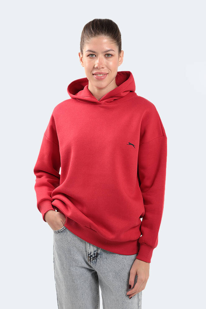 Slazenger KAVEH Kadın Sweatshirt Kırmızı