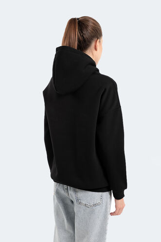 Slazenger KAVEH Women's Sweatshirt Black - Thumbnail