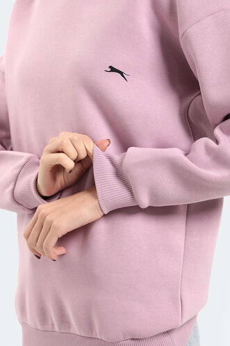 Slazenger KAVEH Women's Sweatshirt Lilac - Thumbnail