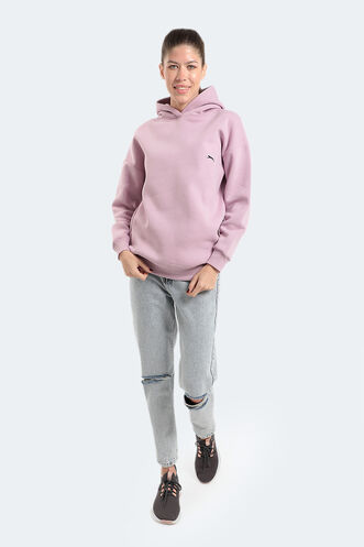 Slazenger KAVEH Women's Sweatshirt Lilac - Thumbnail