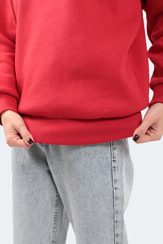 Slazenger KAVEH Women's Sweatshirt Red - Thumbnail