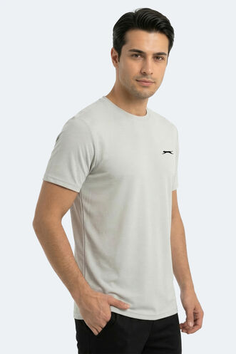 Slazenger KAYDA Erkek Gri Tişört - Thumbnail