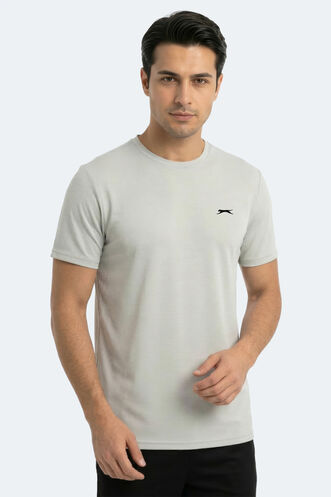 Slazenger KAYDA Erkek Gri Tişört - Thumbnail