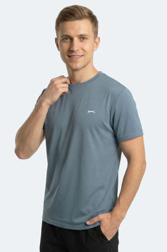 Slazenger KAYDA Erkek Indigo Tişört - Thumbnail