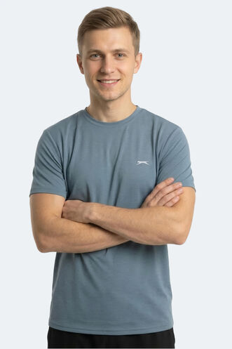 Slazenger KAYDA Erkek Indigo Tişört - Thumbnail