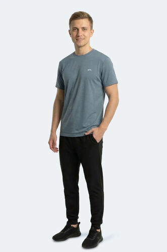 Slazenger KAYDA Erkek Indigo Tişört - Thumbnail