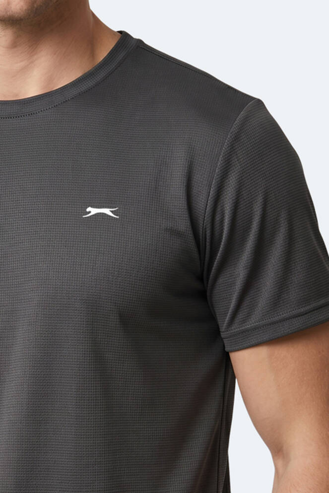 Slazenger KAYDA Erkek Koyu Gri Tişört