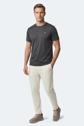 Slazenger KAYDA Erkek Koyu Gri Tişört - Thumbnail