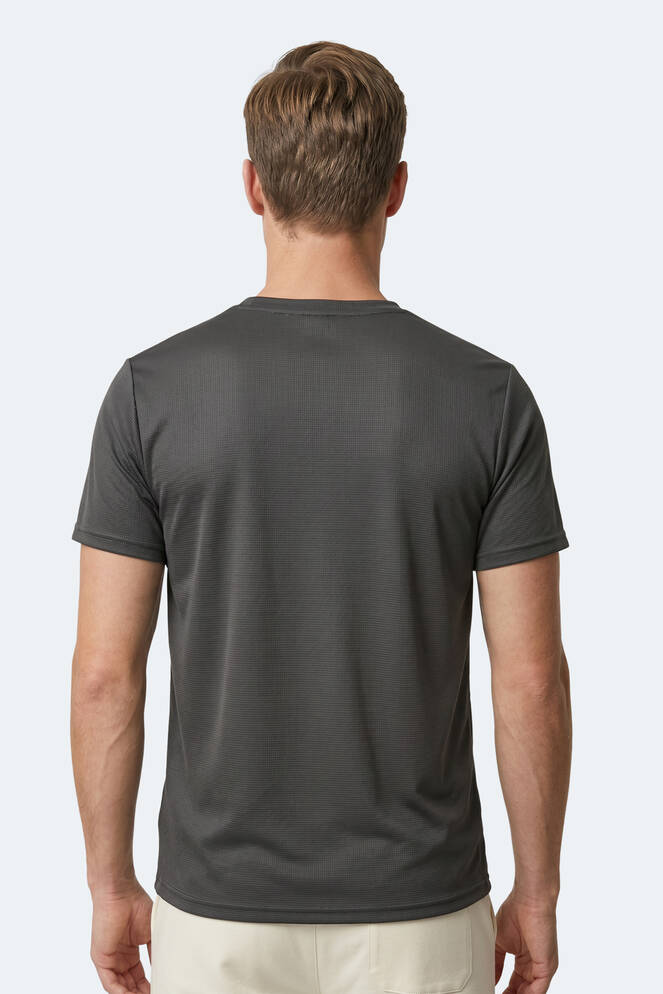 Slazenger KAYDA Erkek Koyu Gri Tişört