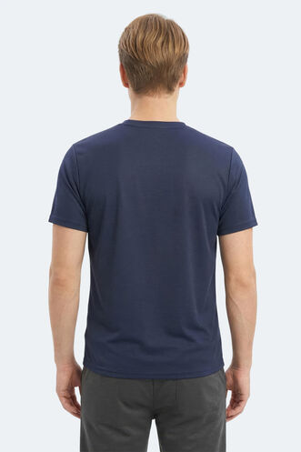 Slazenger KAYDA Erkek Lacivert Tişört - Thumbnail