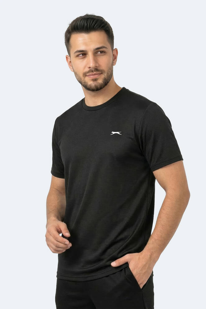 Slazenger KAYDA Erkek Siyah Tişört