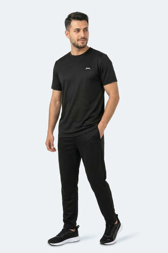 Slazenger KAYDA Erkek Siyah Tişört - Thumbnail